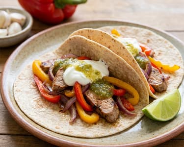 Vepřové fajitas