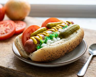 Chicago hot dog