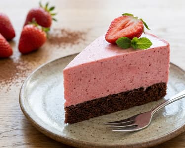 Dort s jahodovou pěnou