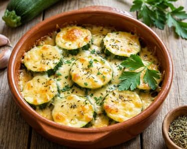 Baked Zucchini with Cheese