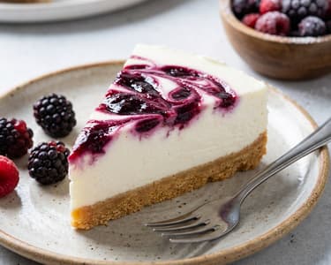 Cheesecake with Forest Fruit