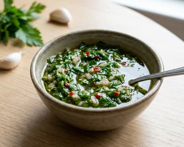 Chimichurri sauce