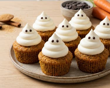 Halloweenské cupcaky