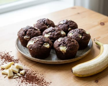 Banana Chocolate Muffins