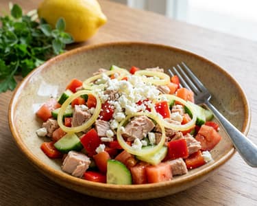 Mediterranean Tuna Salad