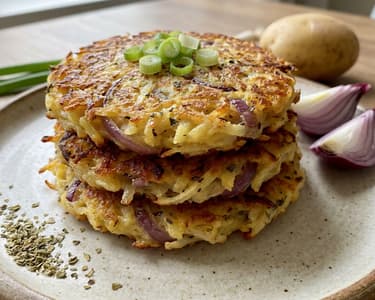Potato and Onion Patties