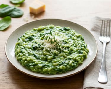Spinach Italian Creamy Risotto