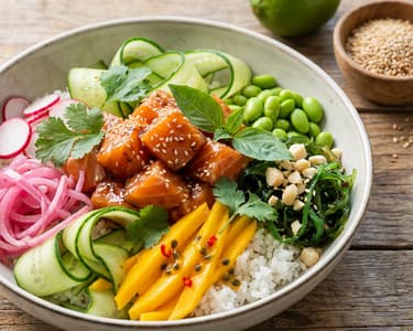 Poke bowl podle Pavla Berkyho