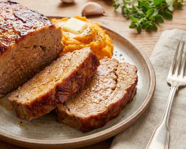 Juicy Meatloaf from an Air Fryer