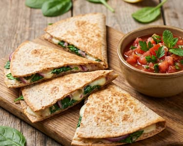 Quesadilla v troubě