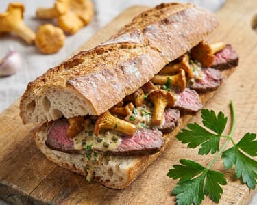 Rib Eye sandwich by Pavel Berky