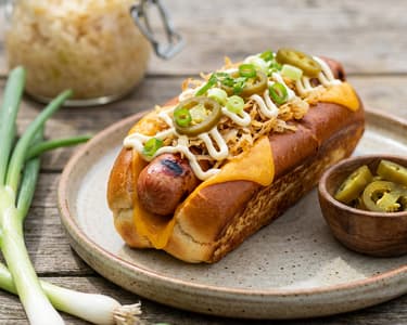 Cheddar Hotdog by Pavel Berky