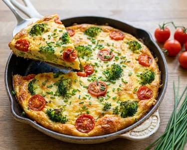 Zeleninová frittata