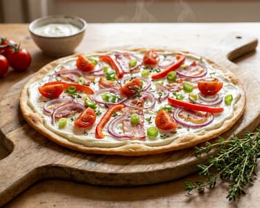 Recipe Box – Flammkuchen (tart from thin, leavened dough)
