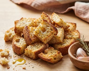 Homemade Bread Croutons