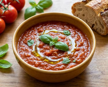 Toskánská chlebová polévka Papa al Pomodoro