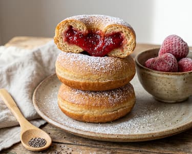 Rakouské koblihy (Krapfen)