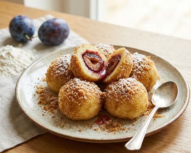 Plum Dumplings by Pavel Berky