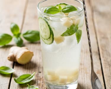 Zázvorovo - okurková limonáda