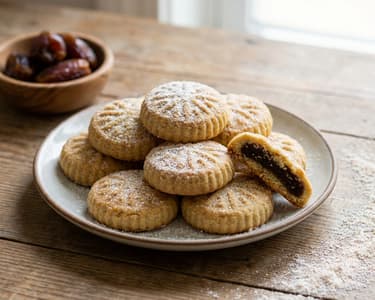 Arabské datlové sušenky