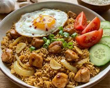 Indonesian Nasi Goreng Rice