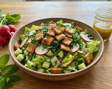 Lebanese Vegetable Salad