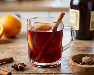 Mulled Wine from Sangria and Brandy by Pavel Berky
