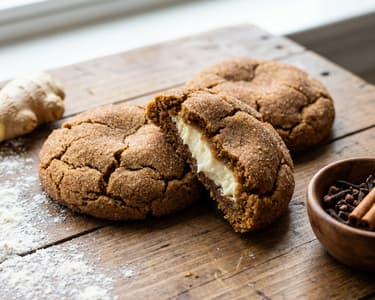 Gingerbread cheesecake cookies by Pavel Berky