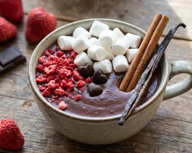 Valentýnská horká čokoláda s chilli