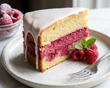 Raspberry Punch Cake by Pavel Berky