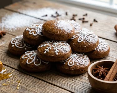 Honey Gingerbread Cookies