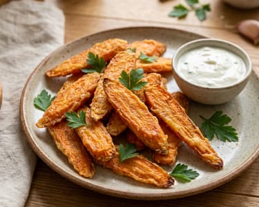 Pečené mrkve s parmezánem