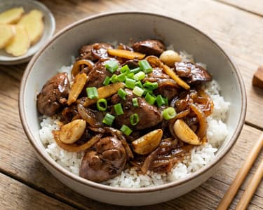 Asian-style Chicken Livers