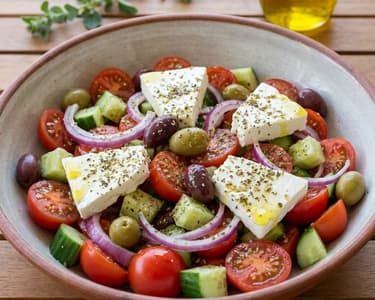 Greek Salad by Pavel Berky