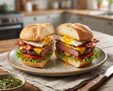 Chivito | Legendary Uruguayan Steak Sandwich