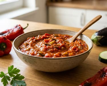 Traditional Ajvar | Healthy Vegetable Spread