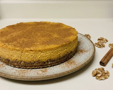 Sweet Potato Cheesecake | Healthy and Moist Dessert