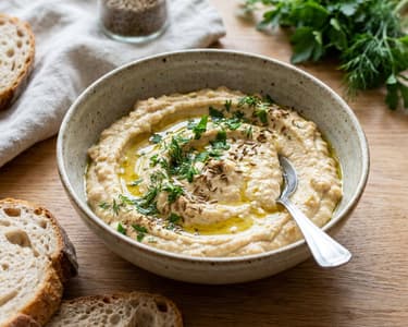 Chickpea spread | Quick and creamy