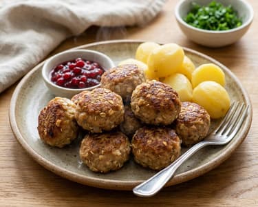 Frikadeller | Traditional Danish Meatballs