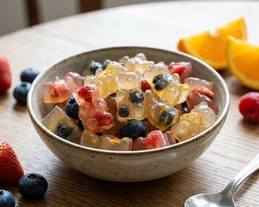 Sugar-free gummy bears | Healthy homemade treats