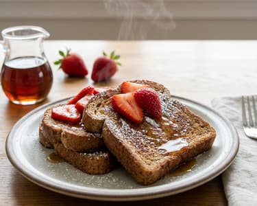 Strawberry French Toast | Sweet Baked Breakfast