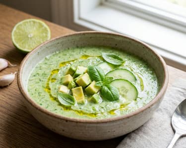 Cucumber gazpacho | Refreshing summer soup