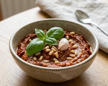 Pesto ze sušených rajčat | Rychlé domácí pesto