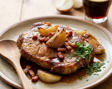 Pork Neck in Beer