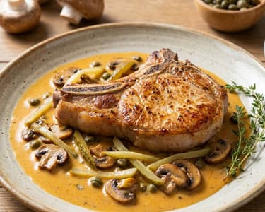 Pork Chops with Mushrooms
