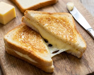 Grilled cheese sandwich