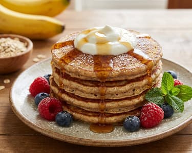 Oat Pancakes with Banana