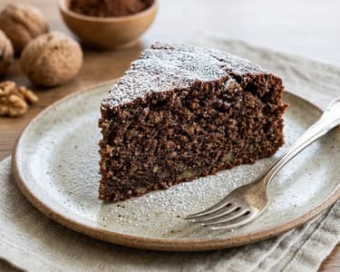 Buckwheat Cake with Walnuts