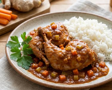 Rabbit with Ginger