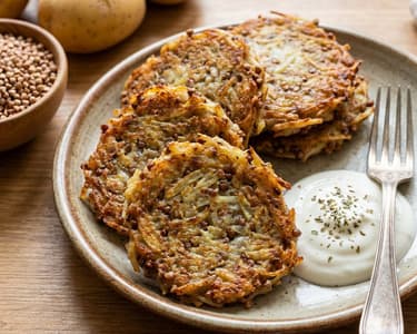 Buckwheat Potato Pancake